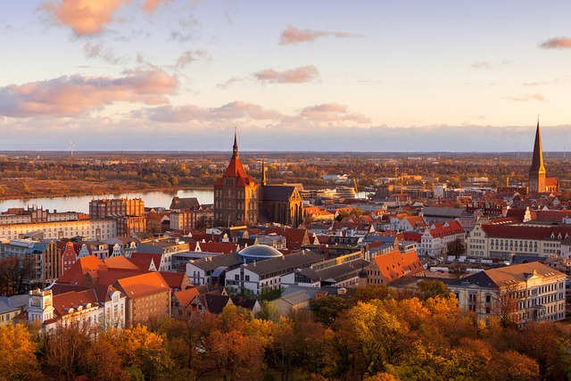 Ansicht Rostock Warnowblick